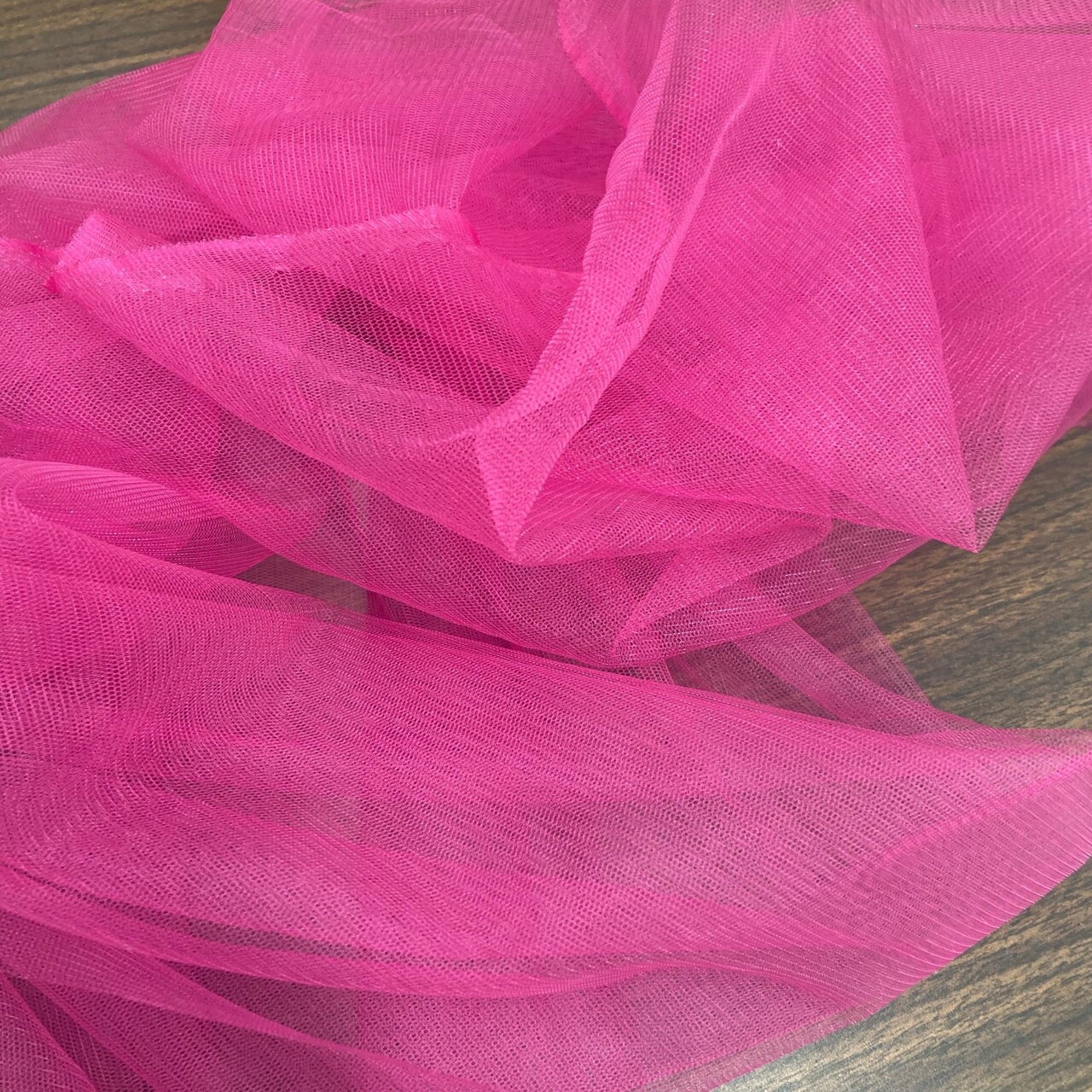 1 Yard 2-Way Stretch Nylon Net Mesh Fabric, 60" Width Lightweight Sheer Mesh for Gowns, Dancewear & Costumes
